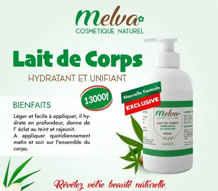 Lait de corps hydratant & unifiant 400 ml